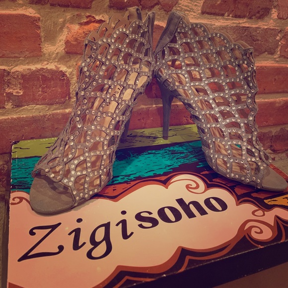 Zigi Soho Booties with sparkle - Picture 1 of 3
